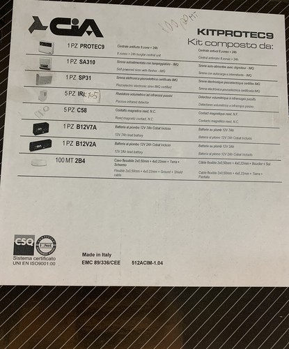 Kit antifurto casa - kit,