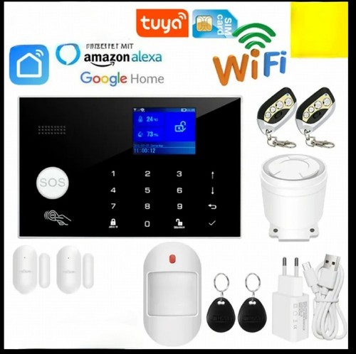 Kit allarme antifurto wifi gsm - allarme,