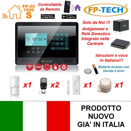 Antifurto allarme touch - antifurto,
