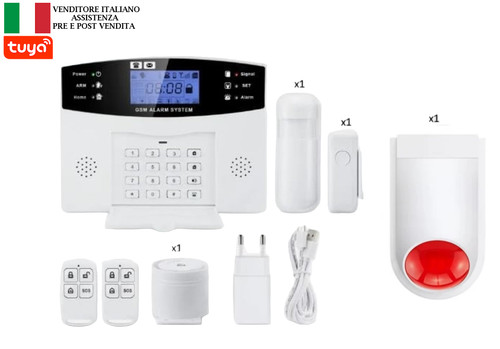 Kit antifurto casa wifi gsm - kit,