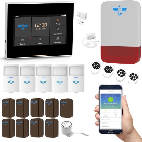 Kit allarme casa wireless - allarme,