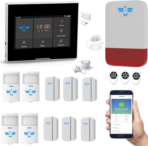 Allarme antifurto casa wifi - allarme,